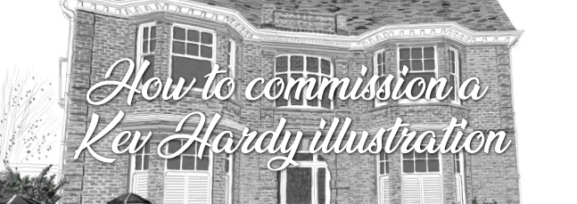 How do I commission a Kev Hardy illustration