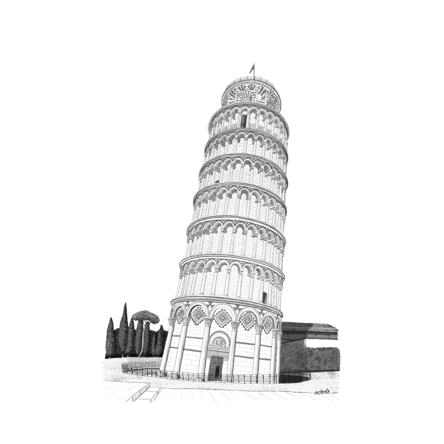 The Leaning Tower of Pisa, Italy