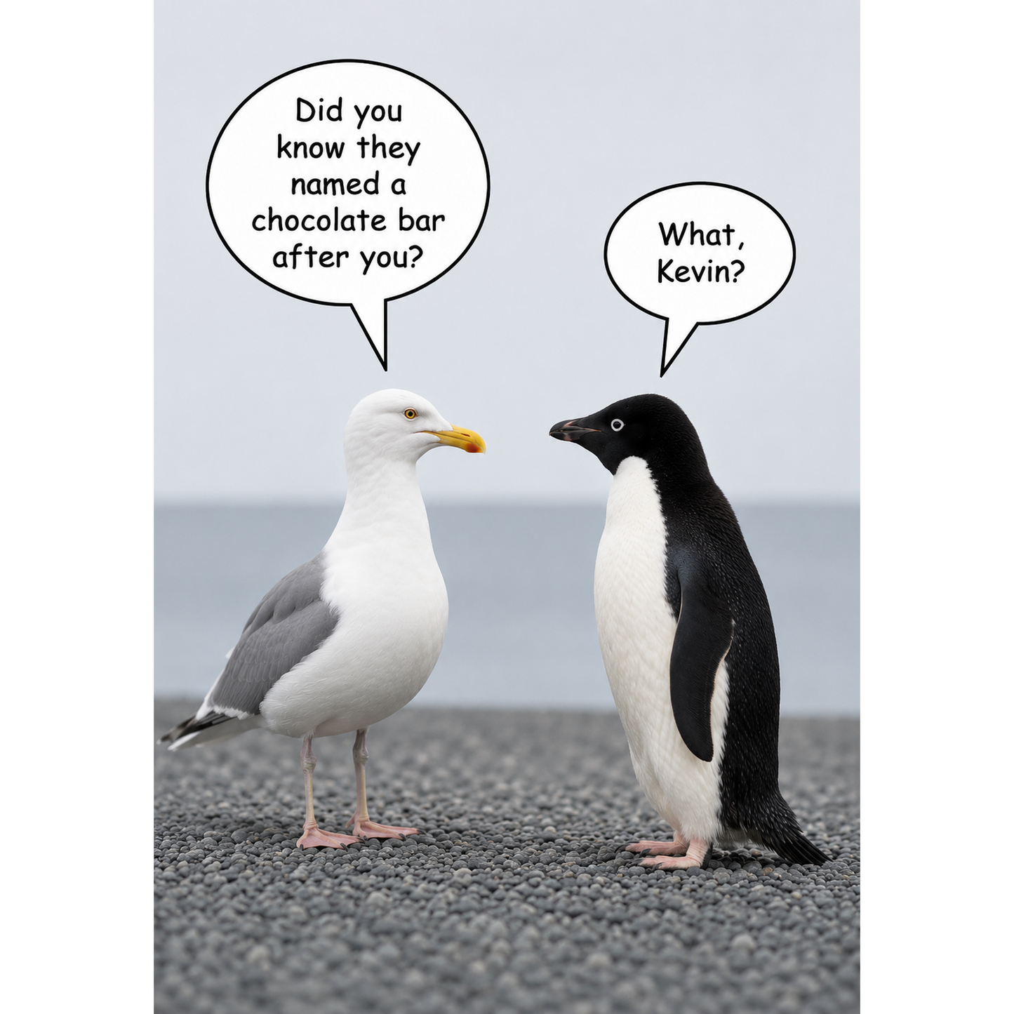 Seagull & Penguin