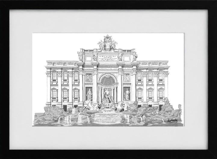Trevi Fountai, Rome